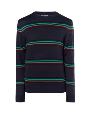 Mo Jumper Heren Navy Veelkleurig