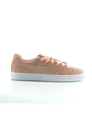 Puma Suede Crush Peach Leather Damskor med snörning 369251 02