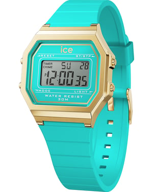 Ice Watch Ice Digit Retro - Blue Curacao Women's Blue Watch 022055