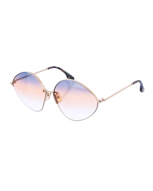 VB220S women's oval-shaped metal sunglasses