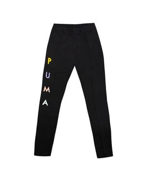 Puma Womens Fierce Cat Leggings Graphic Logo Tight Black 579064 01