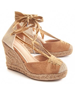 Montevita Wedge Sparto Spartsum3 in Bruin