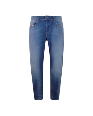 Diesel D-Mihtry Straight Fit Blue Denim Jeans