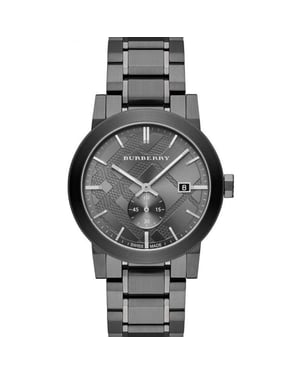 Burberry BU9902 Grijs Chronograaf Herenhorloge