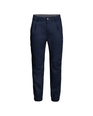 Jack Wolfskin Lake Cuffed Mens Navy Trousers