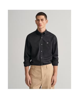 GANT Mens Slim Fit Long Sleeve Poplin Shirt