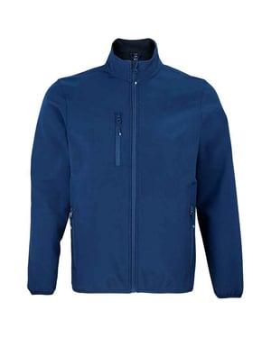 SOLS Heren Falcon Gerecycleerd Soft Shell Jasje (Afgrond blauw)