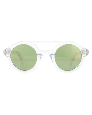 Moncler zonnebril ML0014 27Q Crystal Green Mirror