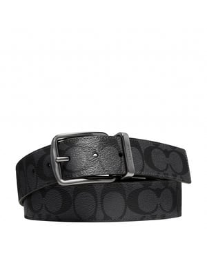 Wide Harness CTS Reversible Belt in Signature