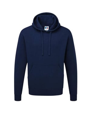 Russell Färg Mens Hooded Sweatshirt / Hoodie (Franska flottan)