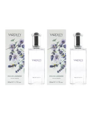 Yardley English Lavender Eau de Toilette 50ml x 2