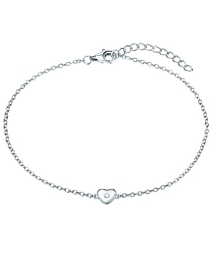 Bracelet sterling silver zirconia white Rafaela Donata