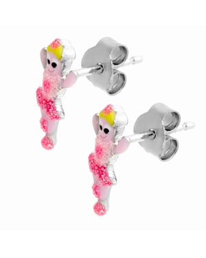 Orphelia 'Oviva' Child's 925 Sterling Silver Stud Earrings - Silver ZO-7137