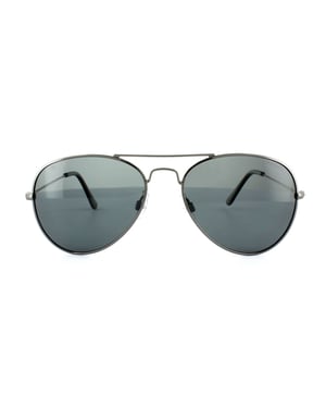 Polaroid Piloten unisex ruthenium grijs grijs gepolariseerde zonnebril