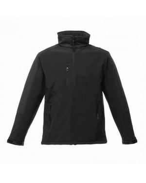 Regatta Heren Hydroforce 3-laags Membraan Waterdichte Ademende Softshell-jassen (Zwart/Zwart)