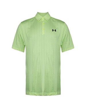 Under Armour Playoff 2.0 Heren Lime Poloshirt