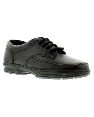 Dr Keller Brian Mens Leather Casual Shoes Black