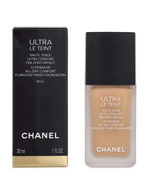 Chanel Ultra Le Teint Ultrawear Flawless Finish Foundation B 140