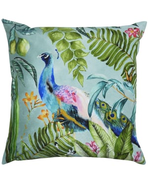 Peacock Outdoor Cushion