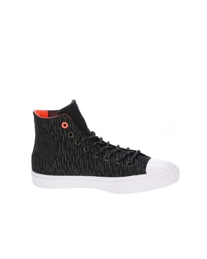 Converse Chuck Taylor All Star II Hi Shield Heren Zwarte Plimsolls