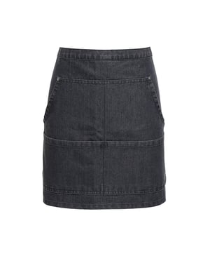 Premier Jeans Stitch Denim Waist Apron (Black Denim)