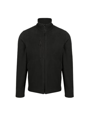 Regatta Mens Honesty Made Recycled Fleece Jacka (Svart)