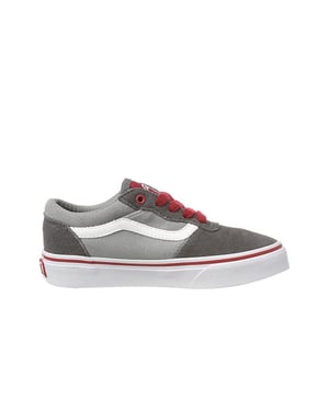 Vans Atwood Low Lace-Up Brown Canvas Kids Plimsolls QGCC4W