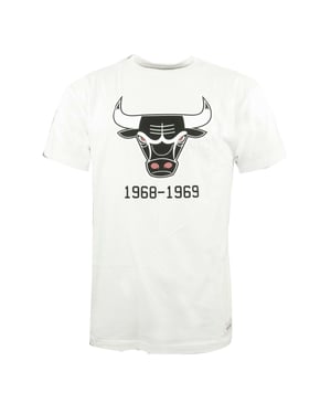 Mitchell & Ness Chicago Bulls Team Logo Heren T-shirt