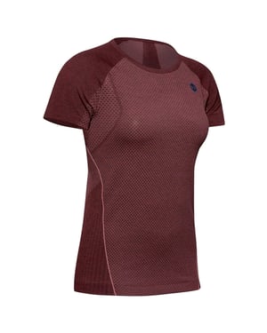 Under Armour Seamless Training Top T-Shirt för damer Röd 1351602 628