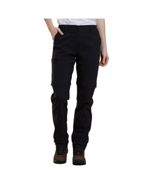 Mountain Warehouse Dames/Dames Hiker Stretch Afritsbroek (Zwart)