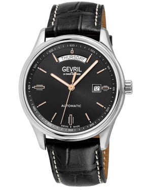 Gevril Excelsior 48200 Swiss Automatic SW240 Watch