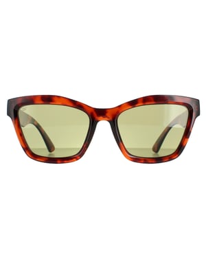 Serengeti vierkante dames glanzende rode tortoise Saturnus gepolariseerd 555 nm rolla