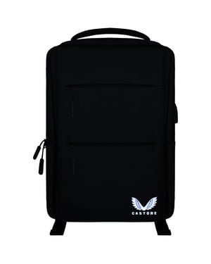Castore Logo Mens Black Backpack