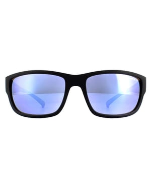 Arnette Sunglasses Bushwick 4256 01/22 Matte Black Dark Grey Mirror Water