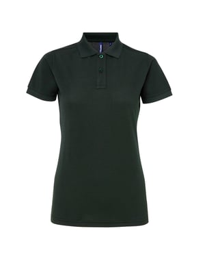 Asquith & Fox Womens/Ladies Short Sleeve Performance Blend Polo Shirt (Bottle)