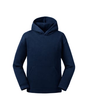 Russell Kinderen/kinderen Authentieke Sweatshirt met kap (Franse marine)