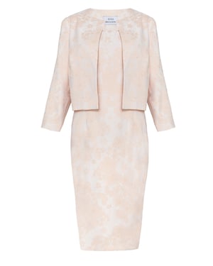 Lily Jacquard Shift Dress And Bolero
