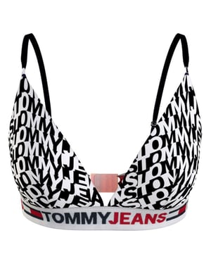 Tommy Jeans damesbeha met rood Unlimited-logo