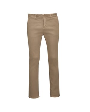 SOLS Mens Jules Chino Trousers (Chestnut)
