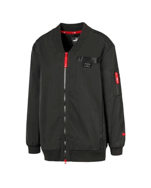Puma X Adriana Lima Bomberjacka Lång Svart Dam 519149 01