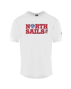Wit T-shirt van North Sails VS