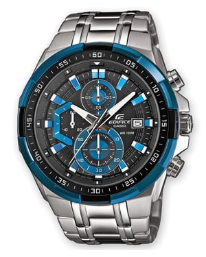 Casio Edifice Men's Silver Watch EFR-539D-1A2VUEF