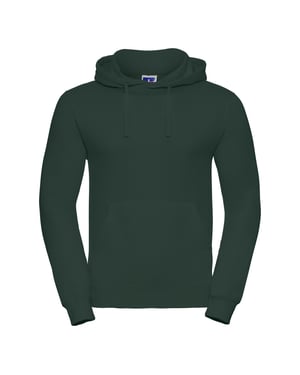 Russell Färg Mens Hooded Sweatshirt / Hoodie (Flaskegrön)
