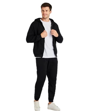 Kruze Heren Zip Up Hoodie Trainingspak