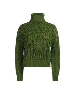 Parajumpers Stickad Mörkgrön Tröja