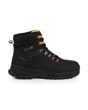 Regatta Mens Grindstone Nubuck Boots (Black)