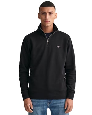 Gant heren Shield Sweatshirt met halve rits