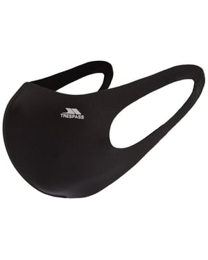 Trespass Face Mask (Black)