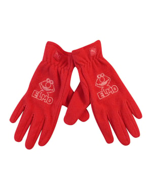 Puma Sesame Street Elmo Kids Red Gloves