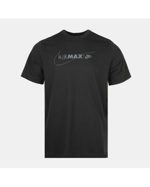 Nike Sportswear Men's Air Max Short Sleeve T Shirt, Black